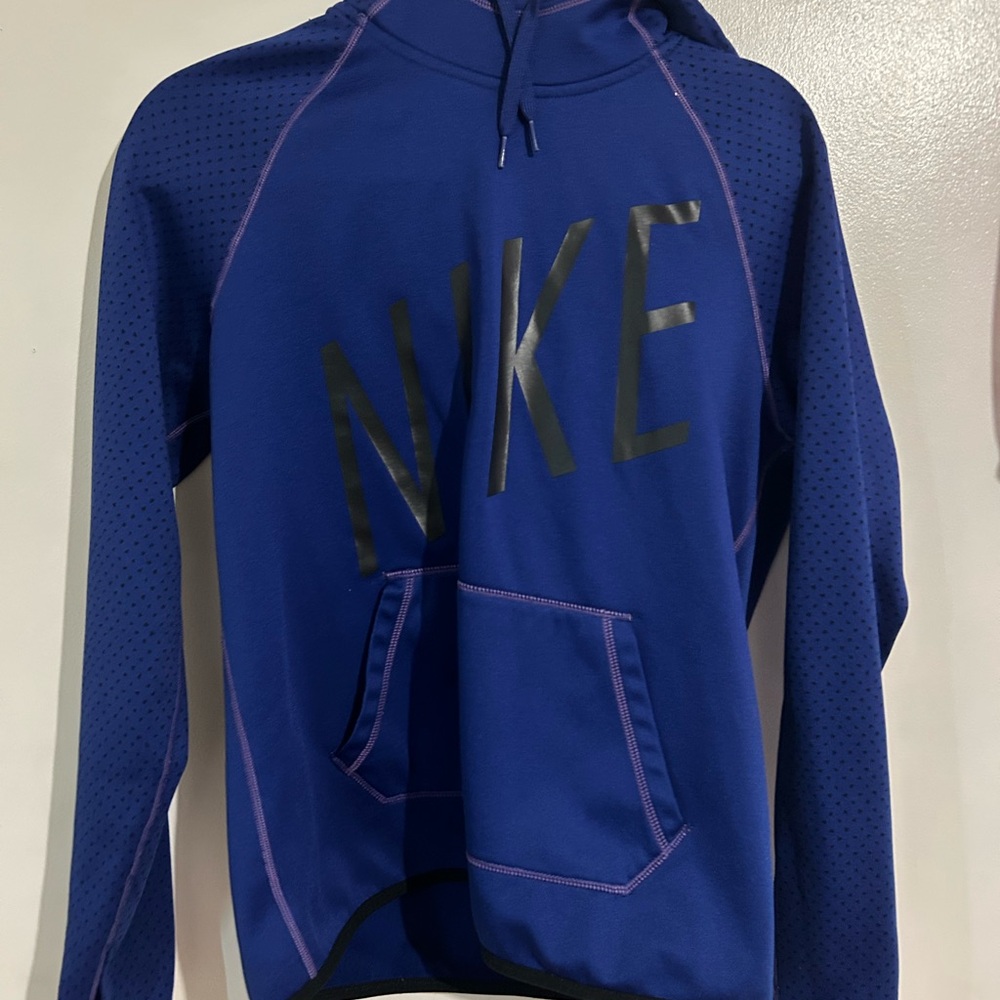 Nike Dri-FIT Blue Activewear Hoodie
